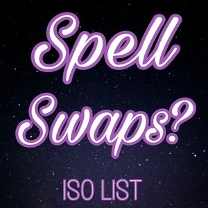 Spell ISO List! ☆Updated 7/25/24☆